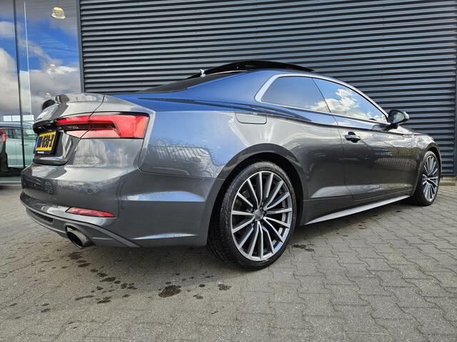 Audi A5 Coupé 2.0 TFSI ultra Launch Edition 190pk 2 x S Line | Panodak | Bang & Olufsen | Virtual | Camera | 19"L.M | Apple Carplay | Alcantara Sportstoelen Verwarmd | Sfeerverlichting |