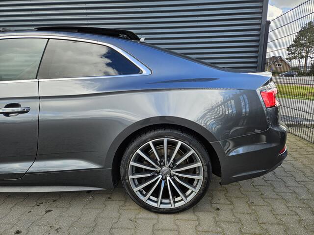 Audi A5 Coupé 2.0 TFSI ultra Launch Edition 190pk 2 x S Line | Panodak | Bang & Olufsen | Virtual | Camera | 19"L.M | Apple Carplay | Alcantara Sportstoelen Verwarmd | Sfeerverlichting |