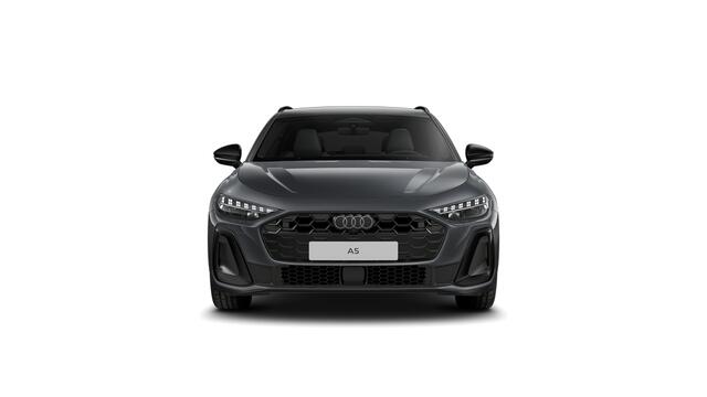 Audi A5 Avant e-hybrid quattro 299 S tronic S edition Automaat | Hemel in stof zwart | Audi soundsystem | Grootlichtassistent | Sportstoelen voor | Exterieurpakket zwart | LED-koplampen | Achteruitrijcamera | Automatisch dimmende binnenspiegel | Optiekpakket zwar