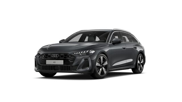 Audi A5 Avant e-hybrid quattro 299 S tronic S edition Automaat | S line-interieur met sportstoelen en zwarte stoffen-kunstlederen bekleding | Sportstoelen voor | Grootlichtassistent | Audi soundsystem | Achteruitrijcamera | Automatisch dimmende binnenspiegel | LE