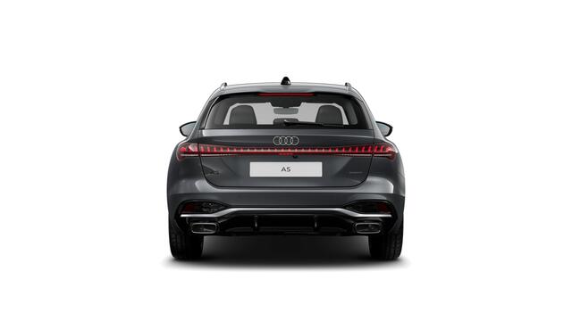 Audi A5 Avant e-hybrid quattro 299 S tronic S edition Automaat | S line-interieur met sportstoelen en zwarte stoffen-kunstlederen bekleding | Sportstoelen voor | Grootlichtassistent | Audi soundsystem | Achteruitrijcamera | Automatisch dimmende binnenspiegel | LE