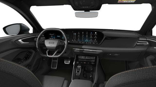 Audi A5 Avant e-hybrid quattro 299 S tronic S edition Automaat | S line-interieur met sportstoelen en zwarte stoffen-kunstlederen bekleding | Sportstoelen voor | Grootlichtassistent | Audi soundsystem | Achteruitrijcamera | Automatisch dimmende binnenspiegel | LE