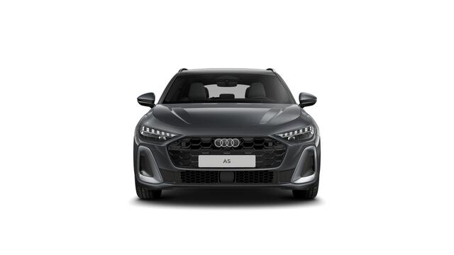 Audi A5 Avant e-hybrid quattro 299 S tronic S edition Automaat | S line-interieur met sportstoelen en zwarte stoffen-kunstlederen bekleding | Sportstoelen voor | Grootlichtassistent | Audi soundsystem | Achteruitrijcamera | Automatisch dimmende binnenspiegel | LE