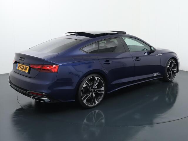 Audi A5 Sportback S edition Competition 35 TFSI 110 kW / 150 pk 7 versn. S-tronic | Glazen schuif/kantel dak | Optiekpakket Zwart plus | 20" Lichtmetalen velgen | Audi Sound system | Matrix-LED | Ambiente lichtpakket plus (sfeerverlichting mulitcolor) | Stoelverw