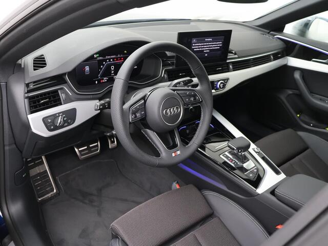 Audi A5 Sportback S edition Competition 35 TFSI 110 kW / 150 pk 7 versn. S-tronic | Glazen schuif/kantel dak | Optiekpakket Zwart plus | 20" Lichtmetalen velgen | Audi Sound system | Matrix-LED | Ambiente lichtpakket plus (sfeerverlichting mulitcolor) | Stoelverw