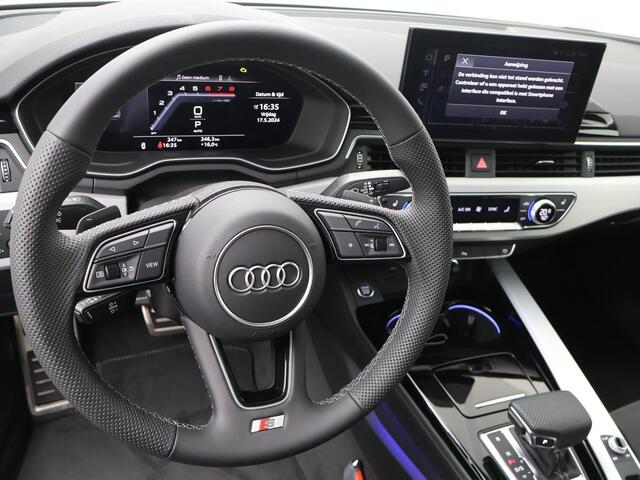 Audi A5 Sportback S edition Competition 35 TFSI 110 kW / 150 pk 7 versn. S-tronic | Glazen schuif/kantel dak | Optiekpakket Zwart plus | 20" Lichtmetalen velgen | Audi Sound system | Matrix-LED | Ambiente lichtpakket plus (sfeerverlichting mulitcolor) | Stoelverw