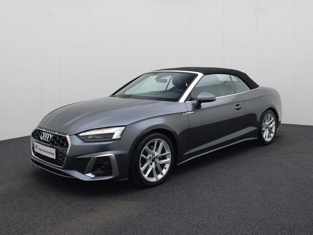 Audi A5 Cabriolet 35 TFSI/150PK S edition · Drive select · Leder/Alcantara · Parkeersensoren + camera · Garantie tot april 2028 of 100000km.
