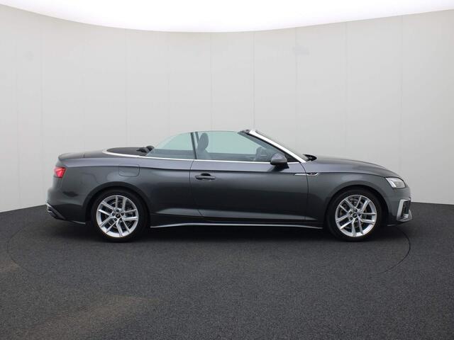 Audi A5 Cabriolet 35 TFSI/150PK S edition · Drive select · Leder/Alcantara · Parkeersensoren + camera · Garantie tot april 2028 of 100000km.