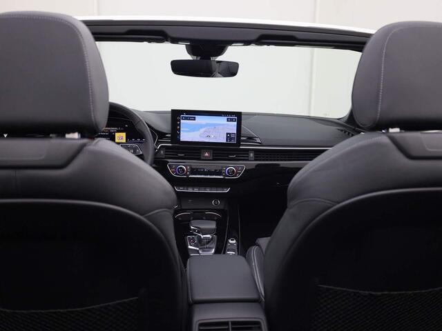 Audi A5 Cabriolet 35 TFSI/150PK S edition · Drive select · Leder/Alcantara · Parkeersensoren + camera · Garantie tot april 2028 of 100000km.