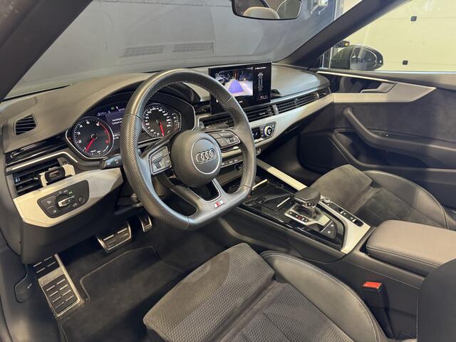 Audi A5 Cabriolet 35 TFSI 2x S-Line Automaat | District Green | Matrix Full LED | Carplay | Camera | Stoelverwarming
