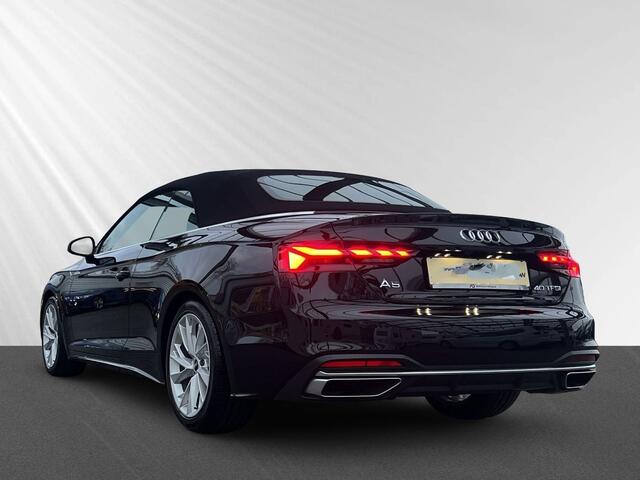 Audi A5 Cabriolet 40 TFSI Advanced ** MATRIX, VIRTUAL, LEDER, NEKVERW, MASSAGE, ACC, 18-inch LMV ** 1e EIG - UNFALLFREI ** ** INFORMEER OOK NAAR ONZE AANTREKKELIJKE FINANCIAL-LEASE TARIEVEN **