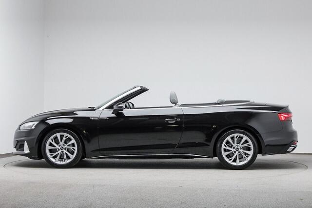 Audi A5 Cabriolet 40 TFSI Advanced ** MATRIX, VIRTUAL, LEDER, NEKVERW, MASSAGE, ACC, 18-inch LMV ** 1e EIG - UNFALLFREI ** ** INFORMEER OOK NAAR ONZE AANTREKKELIJKE FINANCIAL-LEASE TARIEVEN **