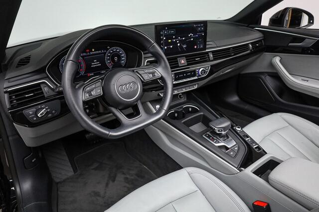 Audi A5 Cabriolet 40 TFSI Advanced ** MATRIX, VIRTUAL, LEDER, NEKVERW, MASSAGE, ACC, 18-inch LMV ** 1e EIG - UNFALLFREI ** ** INFORMEER OOK NAAR ONZE AANTREKKELIJKE FINANCIAL-LEASE TARIEVEN **