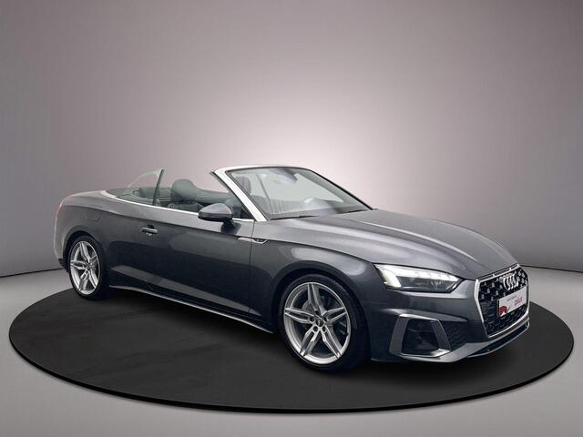 Audi A5 Cabriolet 40 TFSI S edition 204PK | Nekverwarming | Matrix-LED | 19-Inch | Stoelverwarming | B&O | Adaptive-Cruise | Side-Assist |