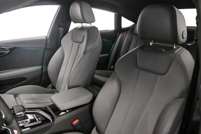 Audi A5 Sportback 35 TFSI S edition | Massage | Matrix | Optiek Zwart | Elek. Stoelen | Achteruitrijcamera | S Line | 19 inch | Audi Sound |