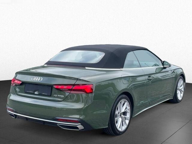 Audi A5 Cabriolet 40 Tfsi S-Tronic (150kW/204pk) ** MATRIX, LEDER, VIRTUAL, NEKVERW, 18-inch LMV, ADAPT. CRUISE ** 1e EIG - ¤ 25.250,= onder NP ** ** INFORMEER OOK NAAR ONZE AANTREKKELIJKE FINANCIAL-LEASE TARIEVEN **