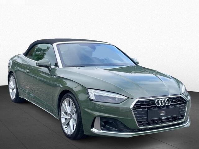 Audi A5 Cabriolet 40 Tfsi S-Tronic (150kW/204pk) ** MATRIX, LEDER, VIRTUAL, NEKVERW, 18-inch LMV, ADAPT. CRUISE ** 1e EIG - ¤ 25.250,= onder NP ** ** INFORMEER OOK NAAR ONZE AANTREKKELIJKE FINANCIAL-LEASE TARIEVEN **