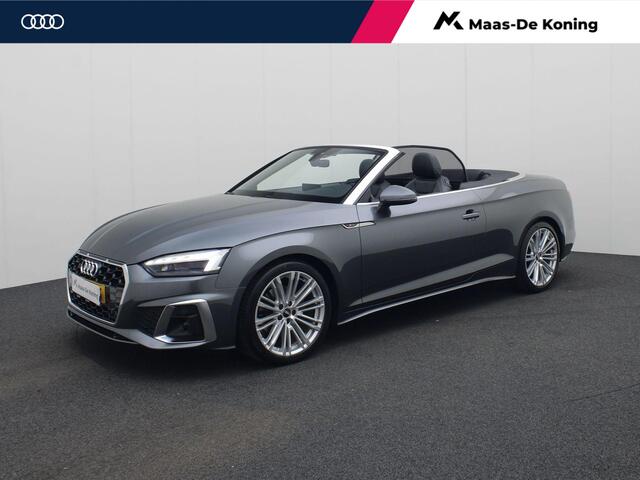 Audi A5 Cabriolet 40 TFSI/190PK S Line · Leder· Camera + Parkeersensoren · Navigatie