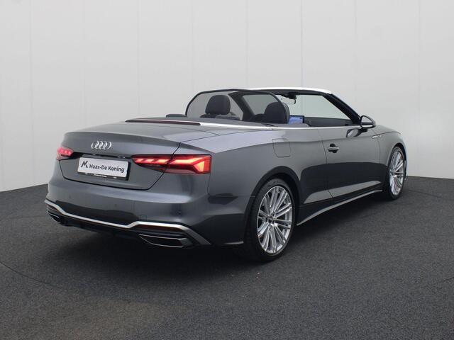 Audi A5 Cabriolet 40 TFSI/190PK S Line · Leder· Camera + Parkeersensoren · Navigatie