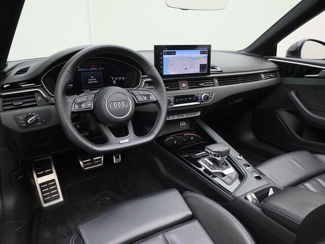 Audi A5 Cabriolet 40 TFSI/190PK S Line · Leder· Camera + Parkeersensoren · Navigatie