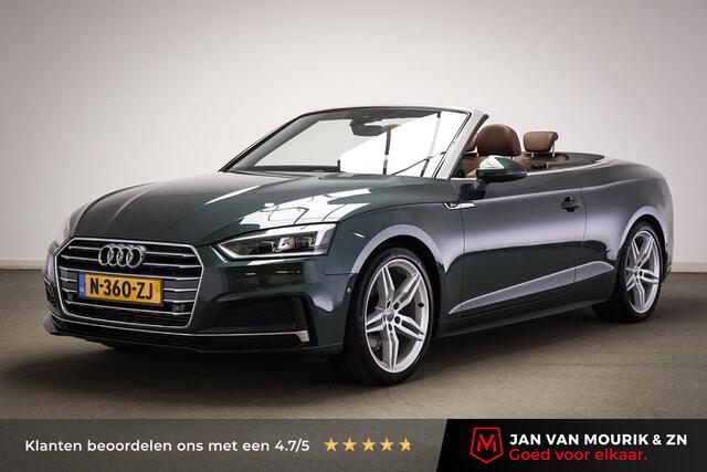 Audi A5 Cabriolet 2.0 TFSI MHEV Design Pro Line Plus | LEDER | STUURVERWARMING | DAB | CAMERA | TREKHAAK | 19"