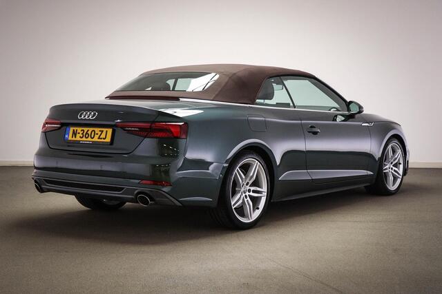 Audi A5 Cabriolet 2.0 TFSI MHEV Design Pro Line Plus | LEDER | STUURVERWARMING | DAB | CAMERA | TREKHAAK | 19"