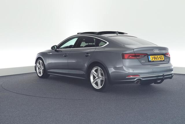 Audi A5 Sportback 40 TFSI 190pk 2x S-Line Trekhaak Panoramadak Stoelverwarming Virtual Cockpit Stuurverwarming Navigatie