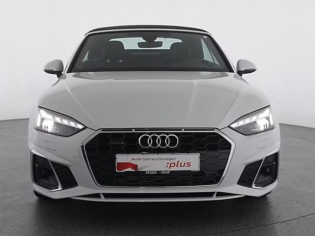 Audi A5 Cabriolet 40 TFSI Quattro S-LINE ** MATRIX, VIRTUAL, ACC, B&O, 19-inch LMV, NEKVERW, KEYLESS ** 1e EIG - UNFALLFREI ** ** INFORMEER OOK NAAR ONZE AANTREKKELIJKE FINANCIAL-LEASE TARIEVEN **