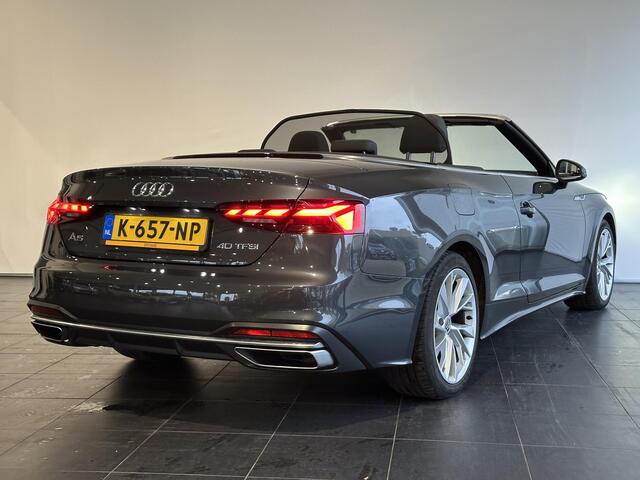 Audi A5 Cabriolet 40 TFSI Launch edition Sport NAVIGATIE | ADAPTIVE CRUISECONTROL | ACHTERUITRIJCAMERA | PARKEERSENSOREN VOOR-/ACHTER | STOELVERWARMING