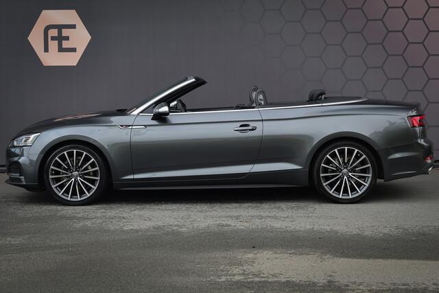 Audi A5 Cabriolet 40 TFSI Sport S Line Edition | ORIGINEEL NEDERLANDS | ELEKTRISCHE STOELEN | ACHTERUITRIJCAMERA | SPORSTOELEN | S-LINE | CRUISE CONTROL | SFEERVERLICHTING |