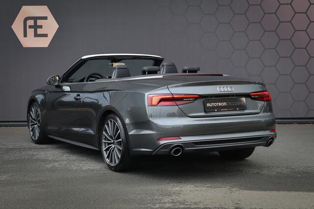 Audi A5 Cabriolet 40 TFSI Sport S Line Edition | ORIGINEEL NEDERLANDS | ELEKTRISCHE STOELEN | ACHTERUITRIJCAMERA | SPORSTOELEN | S-LINE | CRUISE CONTROL | SFEERVERLICHTING |