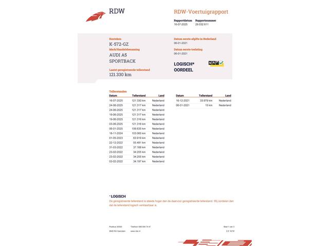 Audi A5 Sportback 35 TFSI S Edition (150 PK) 2e-Eig. & Keurig-Onderh. BOVAG-Garantie. NL-Auto.. .