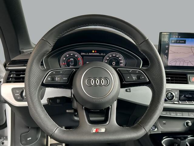 Audi A5 Cabriolet 40 TFSI S-LINE ** MATRIX, NAVI+, LEDER, TREKH, NEKVERW, 19-inch LMV, VIRTUAL ** 1e EIG - UNFALLFREI - ¤ 31.000,= onder NP ** ** INFORMEER OOK NAAR ONZE AANTREKKELIJKE FINANCIAL-LEASE TARIEVEN **