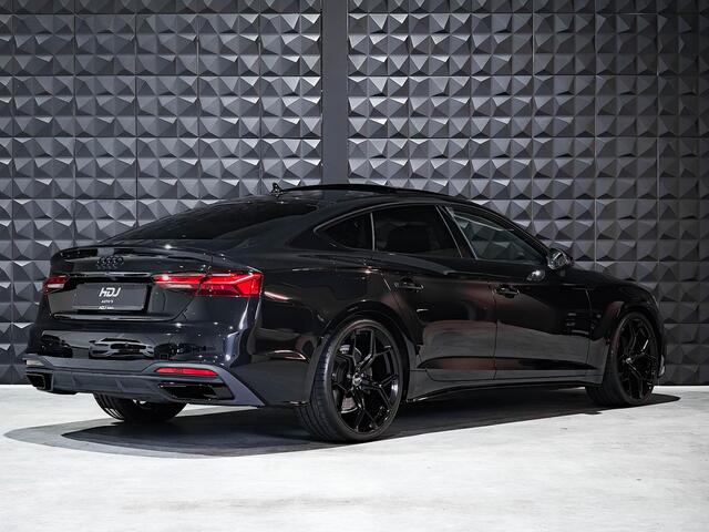 Audi A5 Sportback 35 TFSI | Pano | Leer | 20"| All Black | Keyl | Priv. glas | Camera | Adap. Cruise |