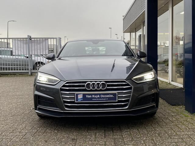 Audi A5 Sportback 2.0 TFSI MHEV Sport S-line Edition / Automaat / NL-Auto / Cruise-Control / Climate-Control / Afneembare-Trekhaak / LED / Elektr.-Achterklep / Flippers / Radio-Bluetooth / Navi / PDC-Achter / 18'' LMV / ENZ.