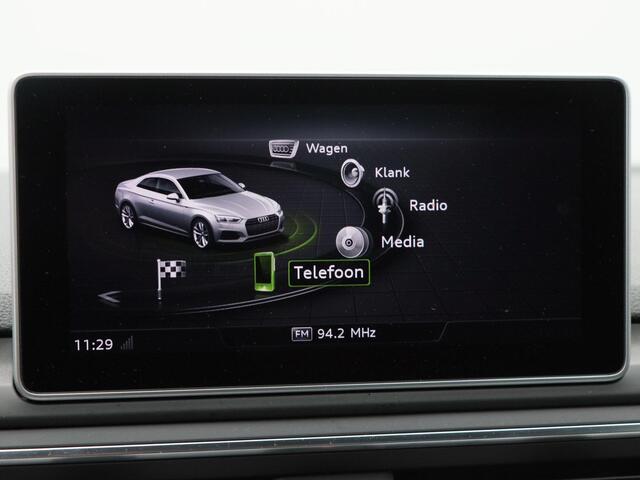 Audi A5 Coupé 2.0 TFSi 251 Pk Automaat quattro S-Line | Cruise Control | Climate Control | Stoelverwarming | Navigatie | Bluetooth | 19 Inch |