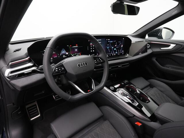 Audi A5 2.0 e-hybrid 299 pk S-tronic quattro S edition / S-Line | Panoramadak | Trekhaak | 360 camera | Matrix LED | Leder/alcantara
