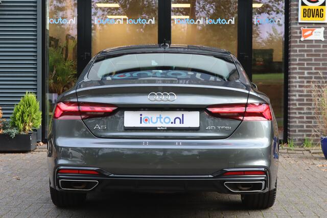 Audi A5 Sportback 40 TFSI S-Line Optiek Matrix LED/Leder/ACC/Virtual Cockpit/Camera/Keyless/Elek. stoelen/19"