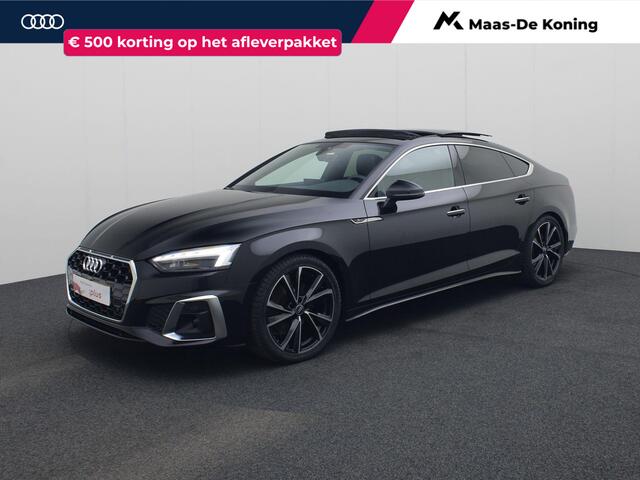 Audi A5 Sportback 35 TFSI/150PK S edition · Panoramadak · Apple/Android Car Play · Stoelverwarming · Camera + Parkeersensoren · Garantie tot november 2026