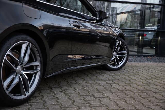 Audi A5 Cabriolet 40 TFSI S edition , Leer, Virtual cockpit, Stoel/nekverwarming,