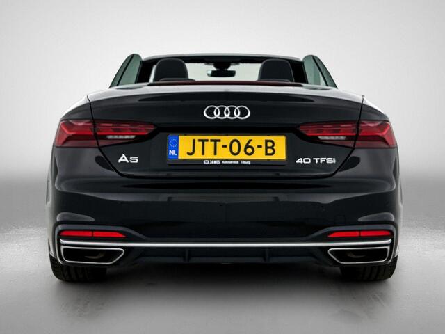 Audi A5 Cabriolet 40 TFSI S LINE LEER | NEKVERWARMING | VIRTUAL | MATRIX LED