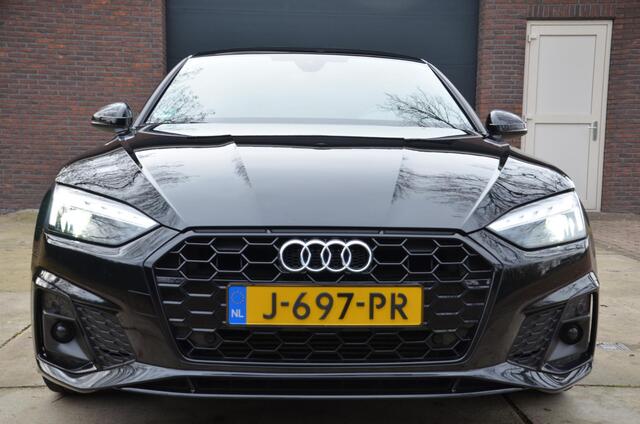 Audi A5 Sportback 40 TFSI S Line Edition Automaat/S-Line/Virtual-Cockpit/led/Navi/Ecc/Cr-Controle/Privacy-Glass/Panorama-Dak/Camera/Pdc/ Bang & Olufsen/Matrix LED koplampen