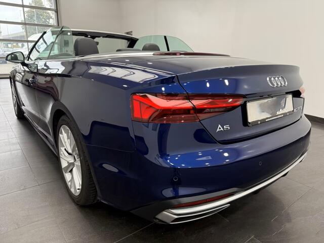 Audi A5 Cabriolet 40 Tfsi S-Tronic (150kW/204pk) ** MATRIX, LEDER, VIRTUAL, NEKVERW, 18-inch LMV, ADAPT. CRUISE ** 1e EIG - ¤ 26.000,= onder NP ** ** INFORMEER OOK NAAR ONZE AANTREKKELIJKE FINANCIAL-LEASE TARIEVEN **