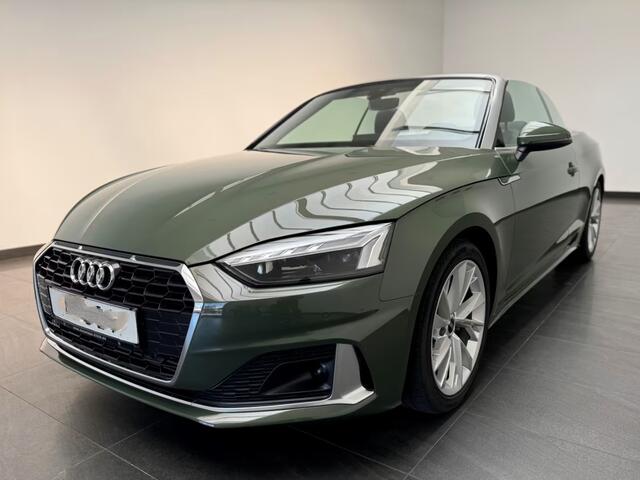 Audi A5 Cabriolet 40 Tfsi S-Tronic (150kW/204pk) ** MATRIX, LEDER, VIRTUAL, NEKVERW, 18-inch LMV, ADAPT. CRUISE ** 1e EIG - ¤ 25.800,= onder NP ** ** INFORMEER OOK NAAR ONZE AANTREKKELIJKE FINANCIAL-LEASE TARIEVEN **