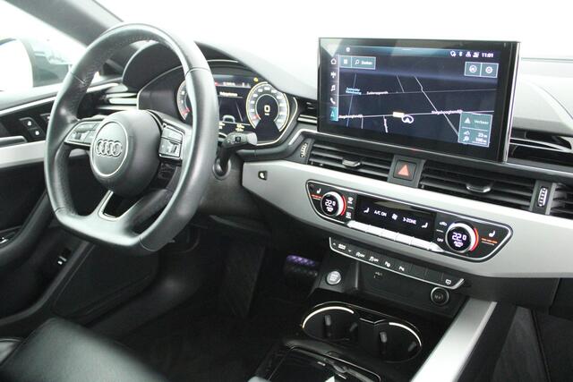 Audi A5 Sportback 35 TFSI 150pk S-Tronic Business Edition Leder Memory Stoelverwarming 360Camera Virtual Cockpit Navigatie