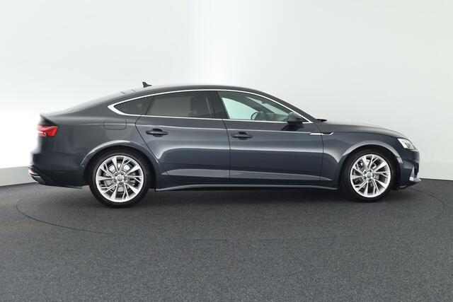 Audi A5 Sportback 35 TFSI 150pk S-Tronic Business Edition Leder Memory Stoelverwarming 360Camera Virtual Cockpit Navigatie