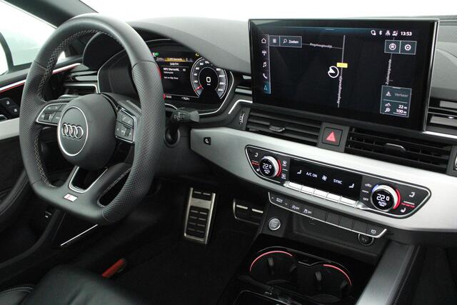 Audi A5 Cabriolet 35 TFSI 150pk S edition Nekverwarming Stoelverwarming Leder Virtual Cockpit Matrix Led 2x S-Line