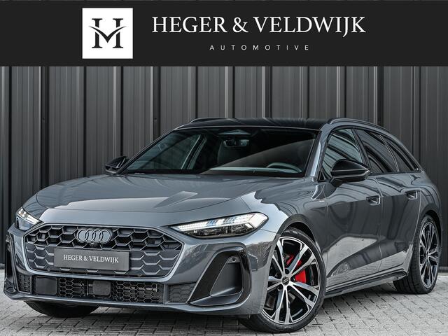 Audi A5 Avant 2.0 e-hybrid quattro S edition 368PK Competition | Nimbus grey | S-Seats | Panoramadak | B&O Sound | Head-Up | 360 Camera | Adaptvie Cruise | Trekhaak | Passagiers display |