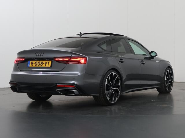 Audi A5 Sportback 35 TFSI S edition | 2x S-Line | Panoramadak | Trekhaak | Virtual Cockpit | Sportstoelen | Navigatie | DAB | Camera | Apple CarPlay/Android Auto | Stoelverwarming | Ele. kofferdeksel | Matrix LED |