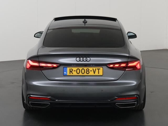 Audi A5 Sportback 35 TFSI S edition | 2x S-Line | Panoramadak | Trekhaak | Virtual Cockpit | Sportstoelen | Navigatie | DAB | Camera | Apple CarPlay/Android Auto | Stoelverwarming | Ele. kofferdeksel | Matrix LED |